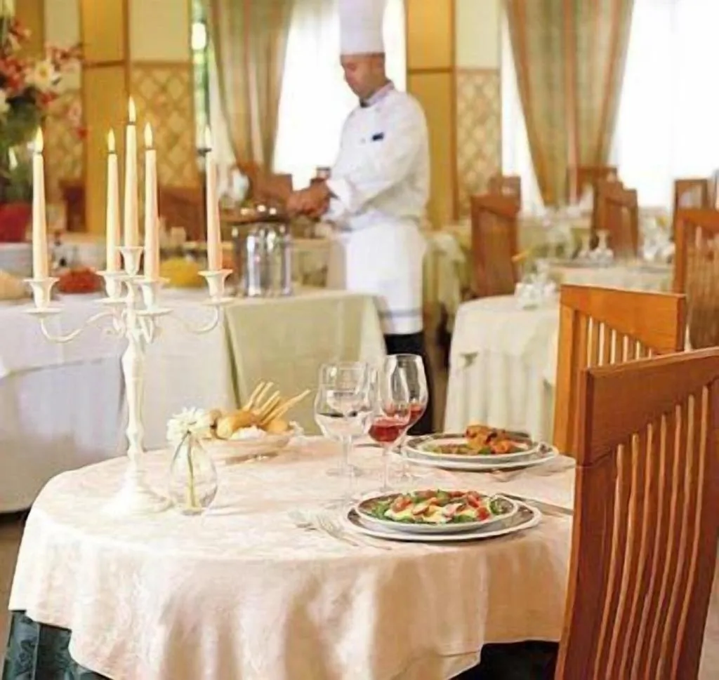 Restaurant, Hotel Terme Milano, Venice