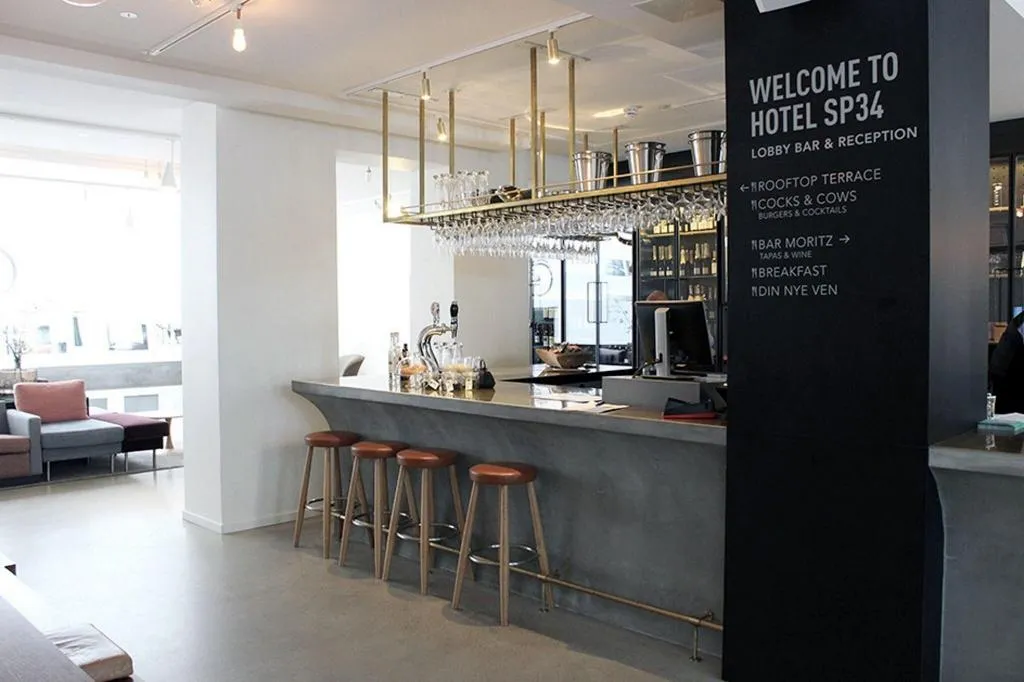 Lobby, Hotel SP34, Copenhagen