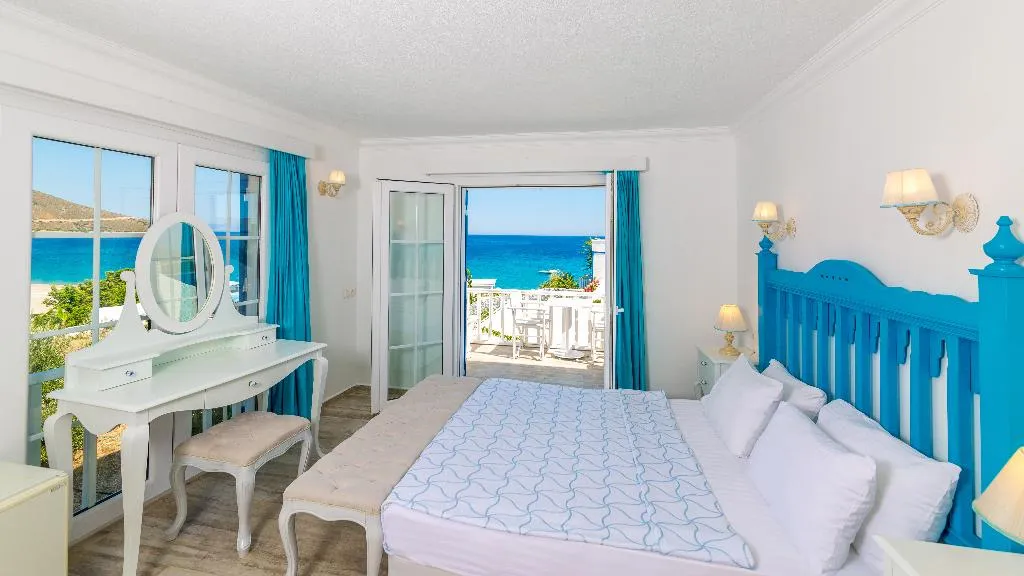 FAMILY ROOM SIDE SEA VIEW Room, Otel Mavi Beyaz Palamutbükü, Dalaman