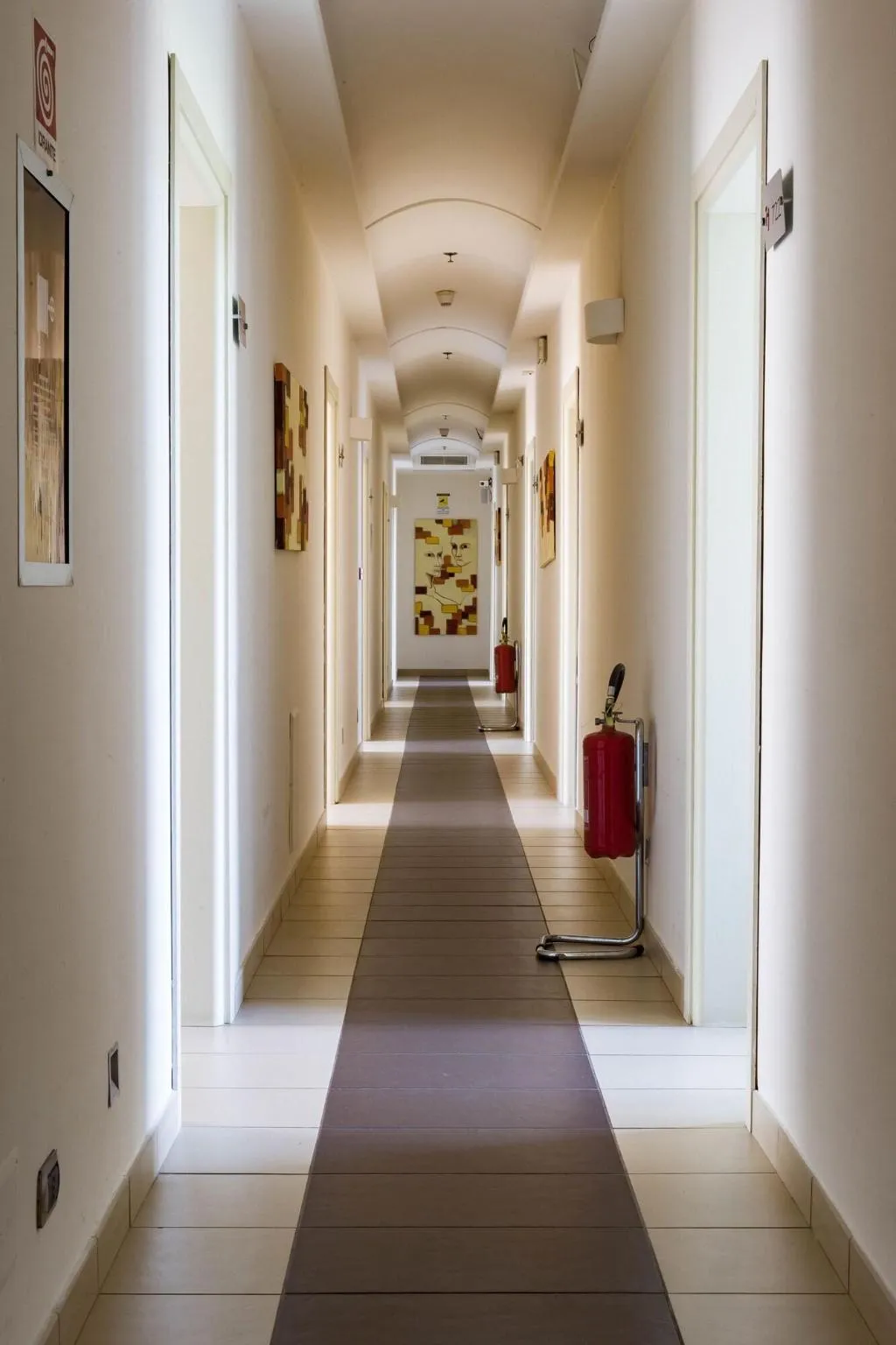 Lobby, Seven Hostel, Naples