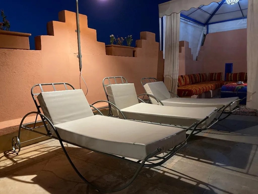 Terrace, Riad Samarine, Marrakech