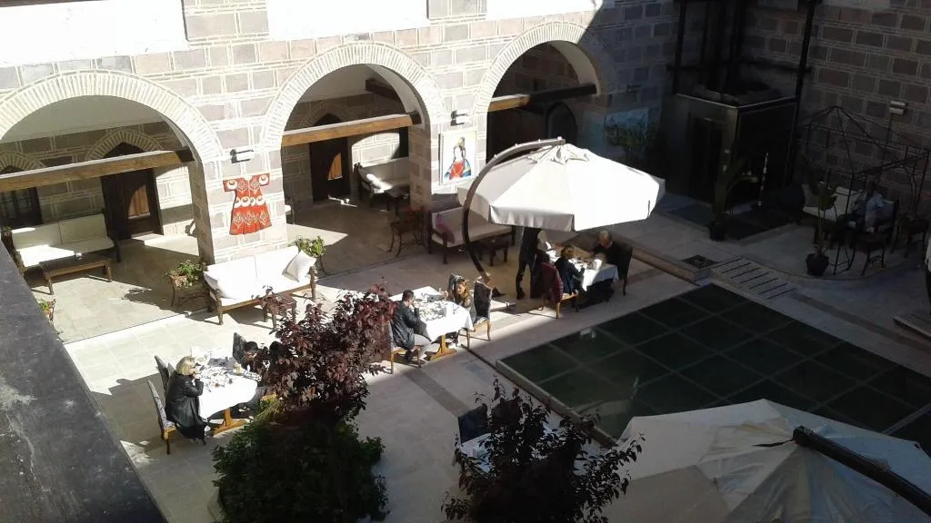 General view, Cesme Kanuni Kervansaray, Izmir