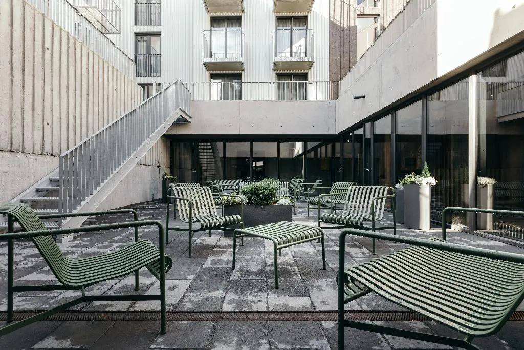 Terrace, Exeter Hotel, Reykjavik