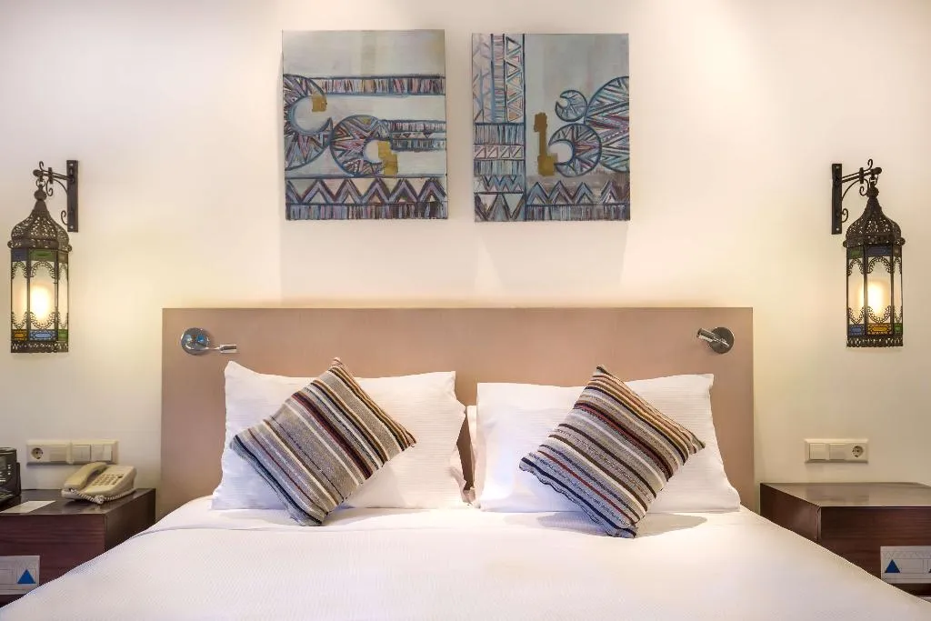 DOUBLE GARDEN VIEW KING BED Room, Hilton Marsa Alam Nubian Resort, Red Sea Riviera