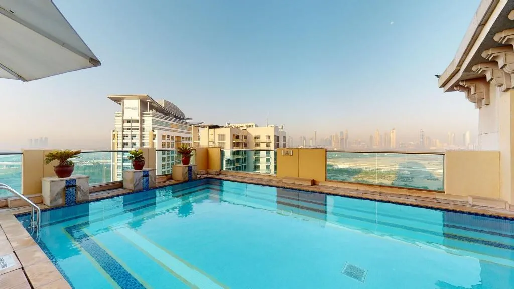Pool, Marriott Executive Apartments Al Jaddaf, Dubai, Dubai