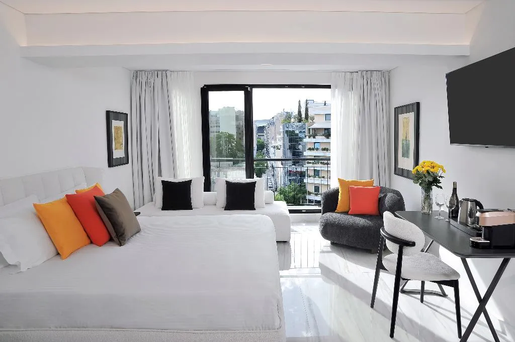 DOUBLE SINGLE USE WITH VIEWS Room, The Athenaeum, Athens