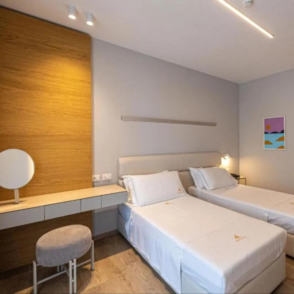 TWIN SEA VIEW Room, Navy Hotel, Kavaje