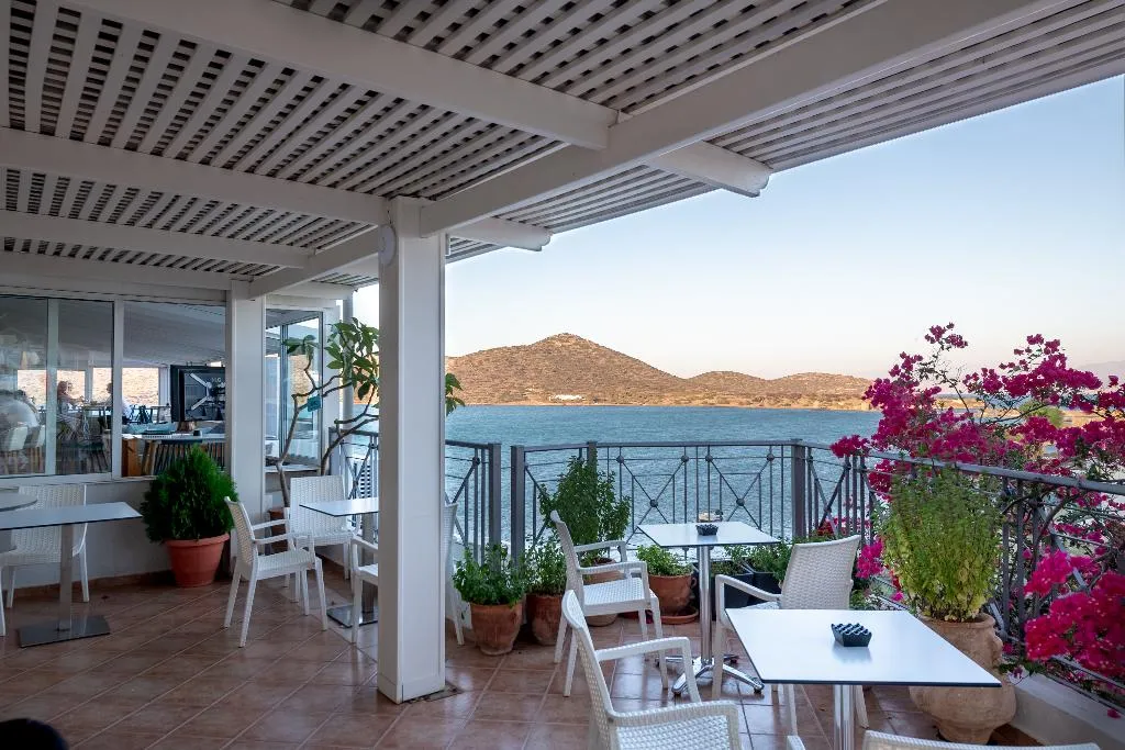 Terrace, Elounda Akti Olous, Crete