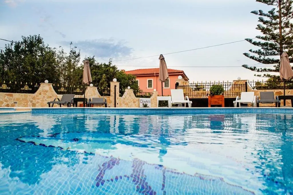 Pool, Diwani Luxury Villas, Kefallinia