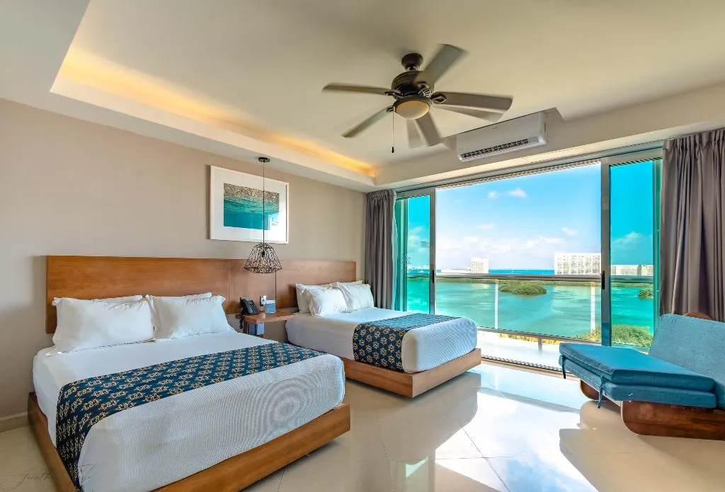 DOUBLE LAGOON VIEW Room, Ocean Dream Cancun by GuruHotel, Cancun Area