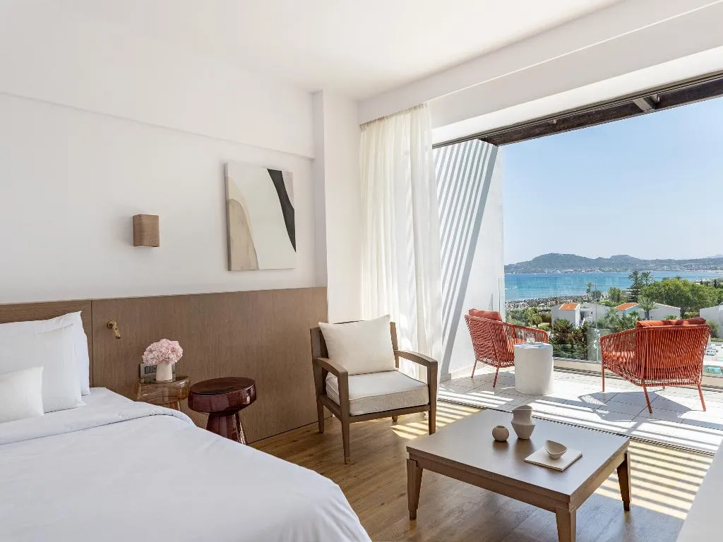 Double or Twin GUEST ROOM SEA VIEW Room, Grecotel LUXME Dama Dama, Rhodes