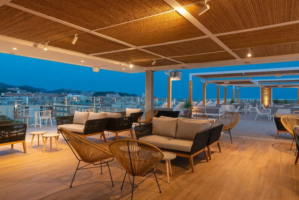 Terrace, L'Azure Hotel, Costa Brava