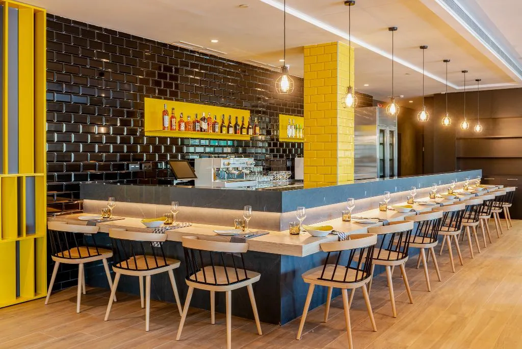 Restaurant, L'Azure Hotel, Costa Brava