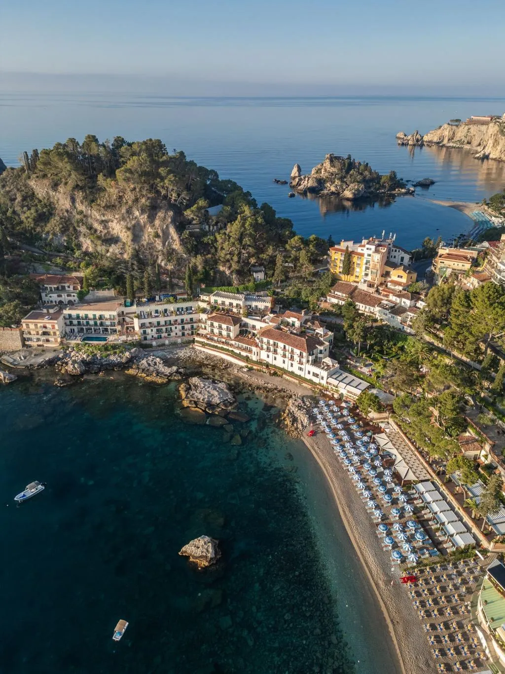 General view, Villa Sant'Andrea, A Belmond Hotel, Taormina Mare, Catania