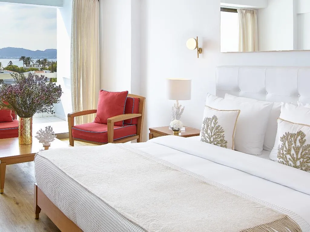 Double or Twin SUPERIOR SIDE SEA VIEW Room, Grecotel LUXME Dama Dama, Rhodes