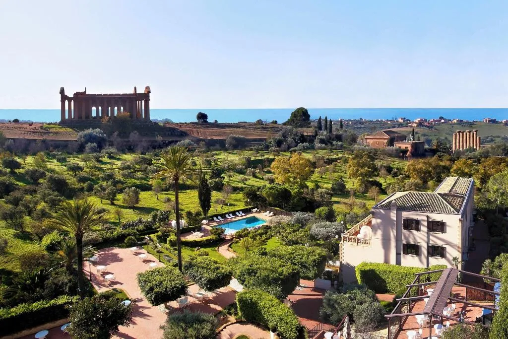 General view, Villa Athena, Catania