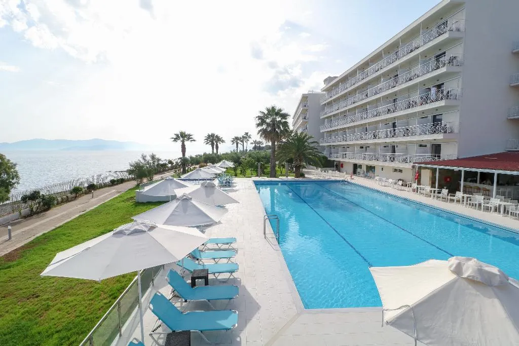 Pool, Calamos Beach Family Club Hotel, Athens