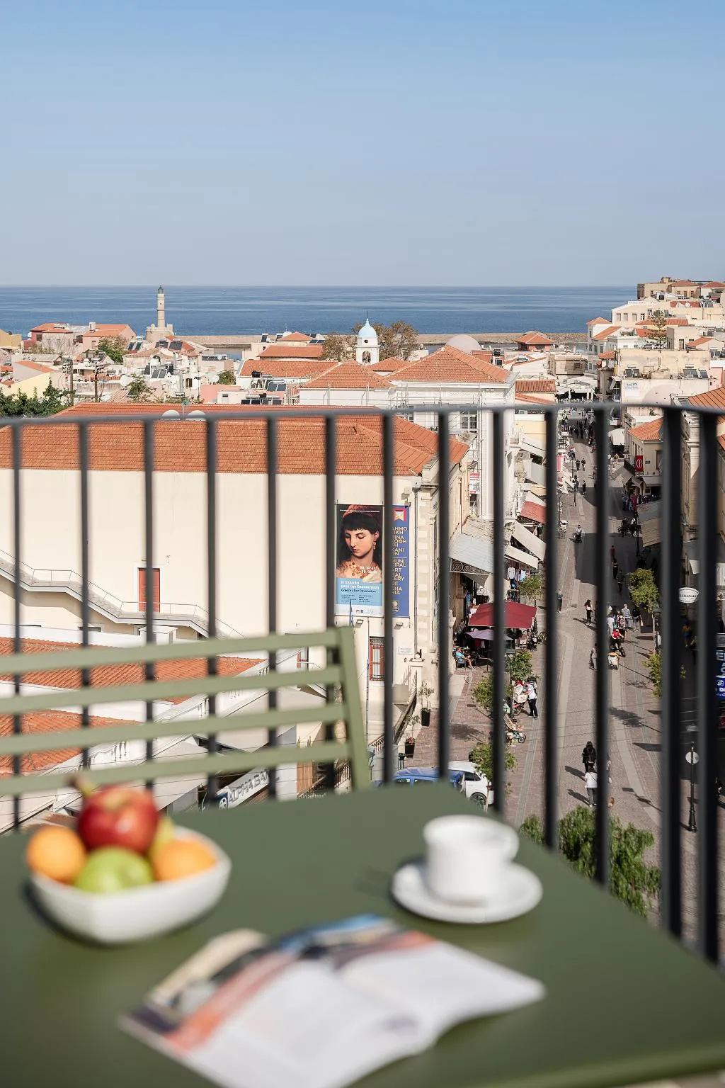 Terrace, Arkadi, Crete