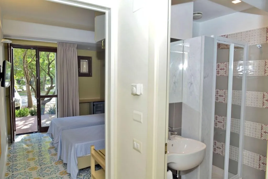 Double or Twin WITH DOUBLE BED Room, Hotel Zeus Pompei, Naples