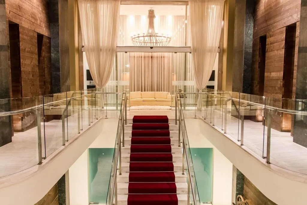 Lobby, GDM Megaron,Historical Monument Hotel, Crete