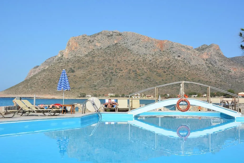 General view, Blue Beach, Crete