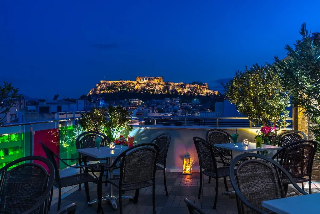 Terrace, Attalos Hotel, Athens