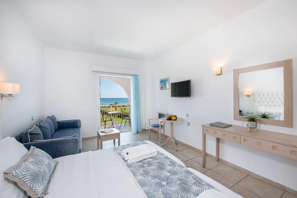 DOUBLE SEA FRONT Room, Delfina Tropic Beach, Crete