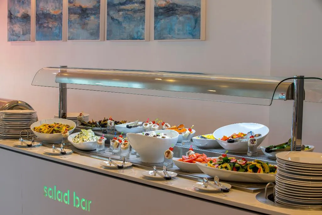Restaurant, Faros Hotel Ayia Napa, Cyprus
