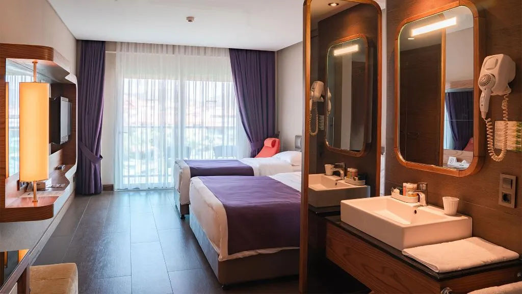 DOUBLE SINGLE USE SIDE SEA VIEW Room, Casa De Maris Spa & Resort Hotel, Dalaman