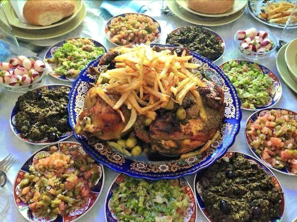 Restaurant, Riad Sidi Omar, Marrakech