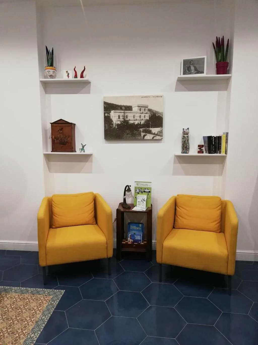 Lobby, Villa Manning Relais, Naples
