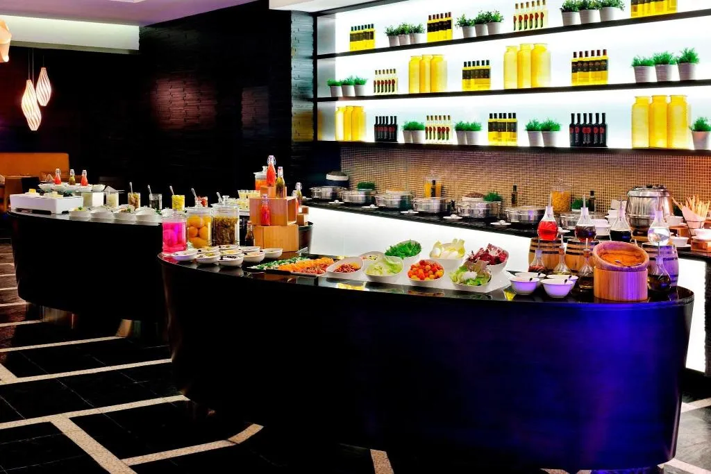 Restaurant, Marriott Executive Apartments Al Jaddaf, Dubai, Dubai