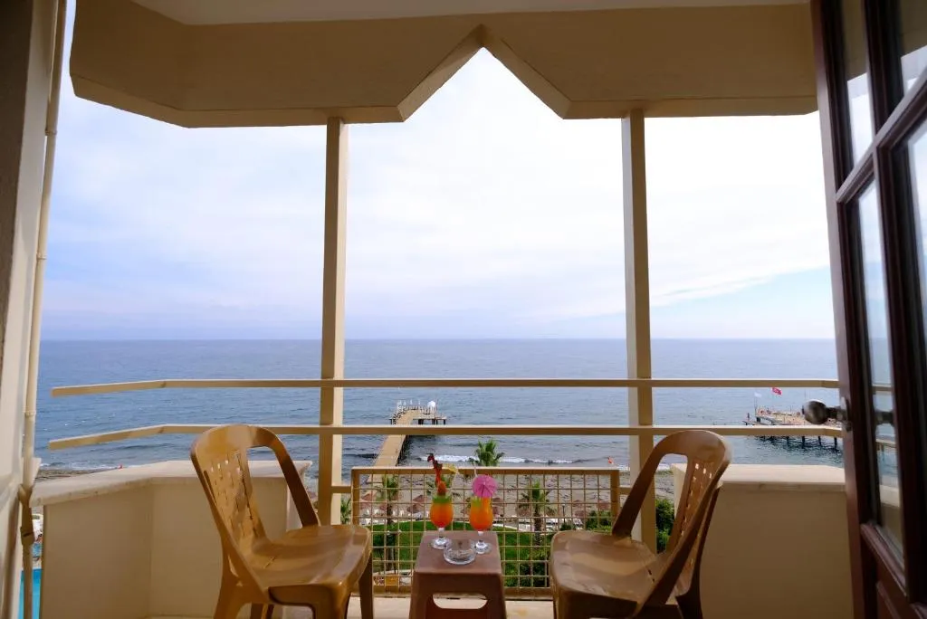 DOUBLE SINGLE USE SIDE SEA VIEW Room, Anitas Beach Hotel, Antalya