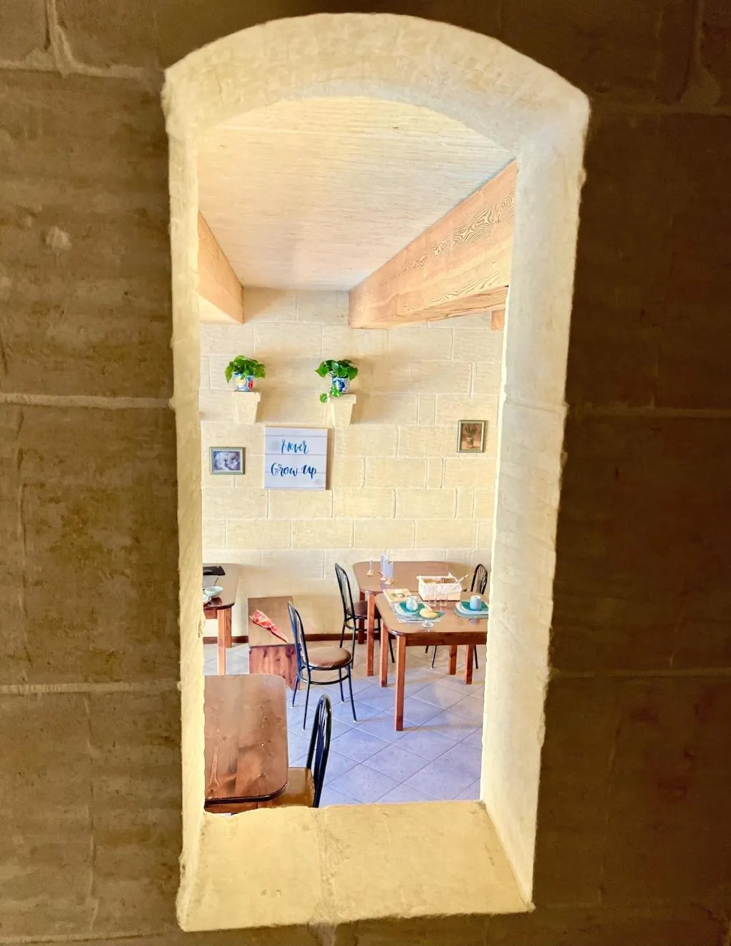 Restaurant, Grotto's Paradise B&B, Gozo