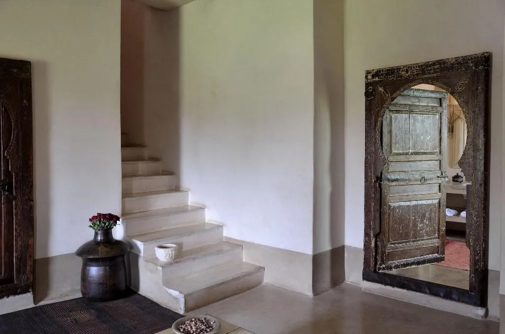 Lobby, Ksar Char-Bagh, Marrakech