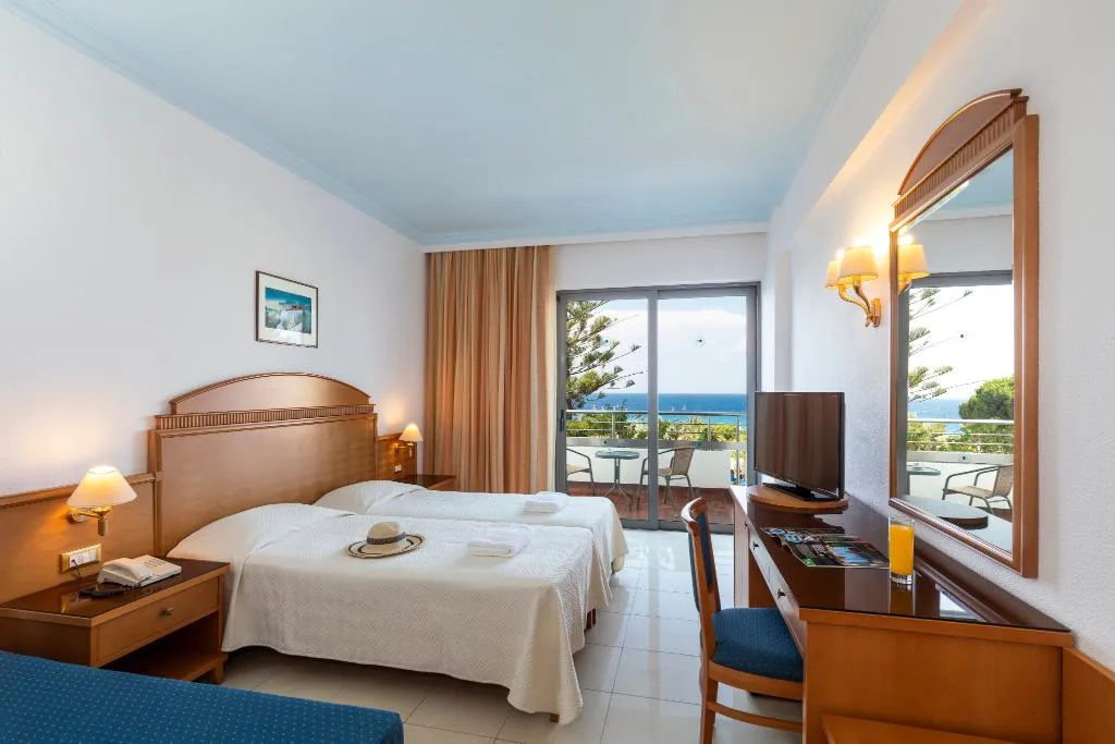 Double or Twin SEA VIEW Room, Blue Horizon, Rhodes