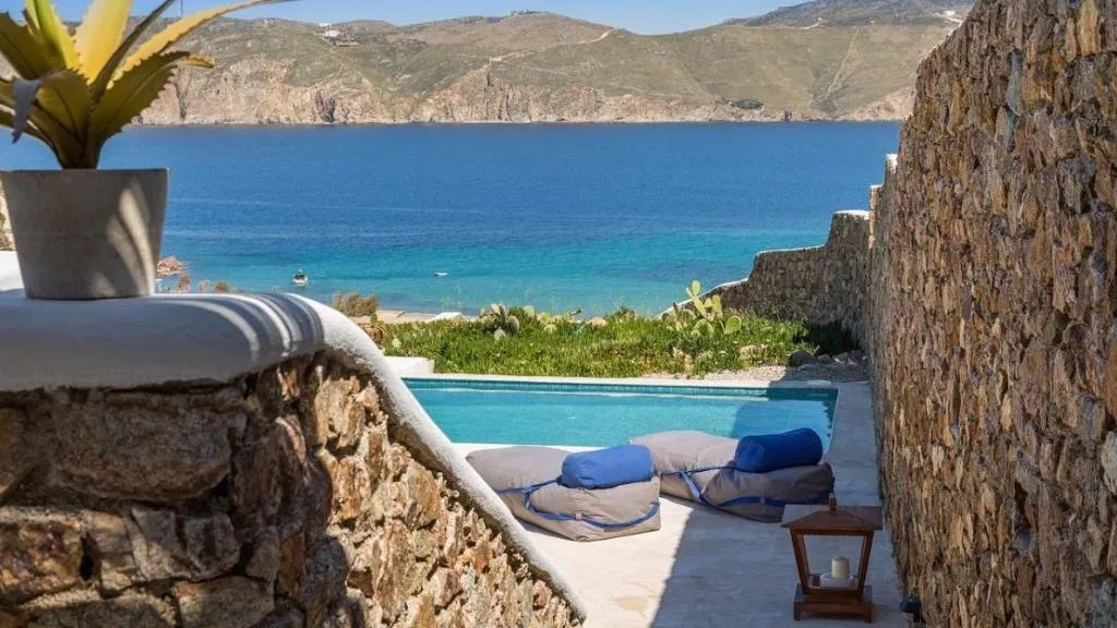Beach, Mykonos Panormos Villas, Mykonos