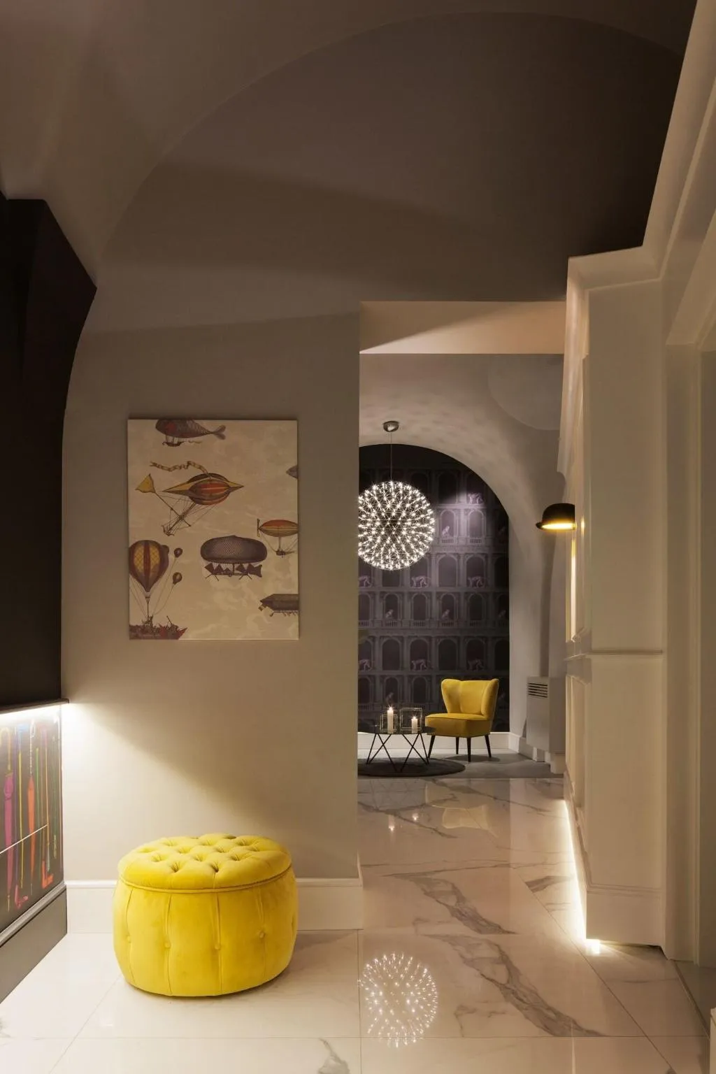 Lobby, Quattro Canti Suites, Catania