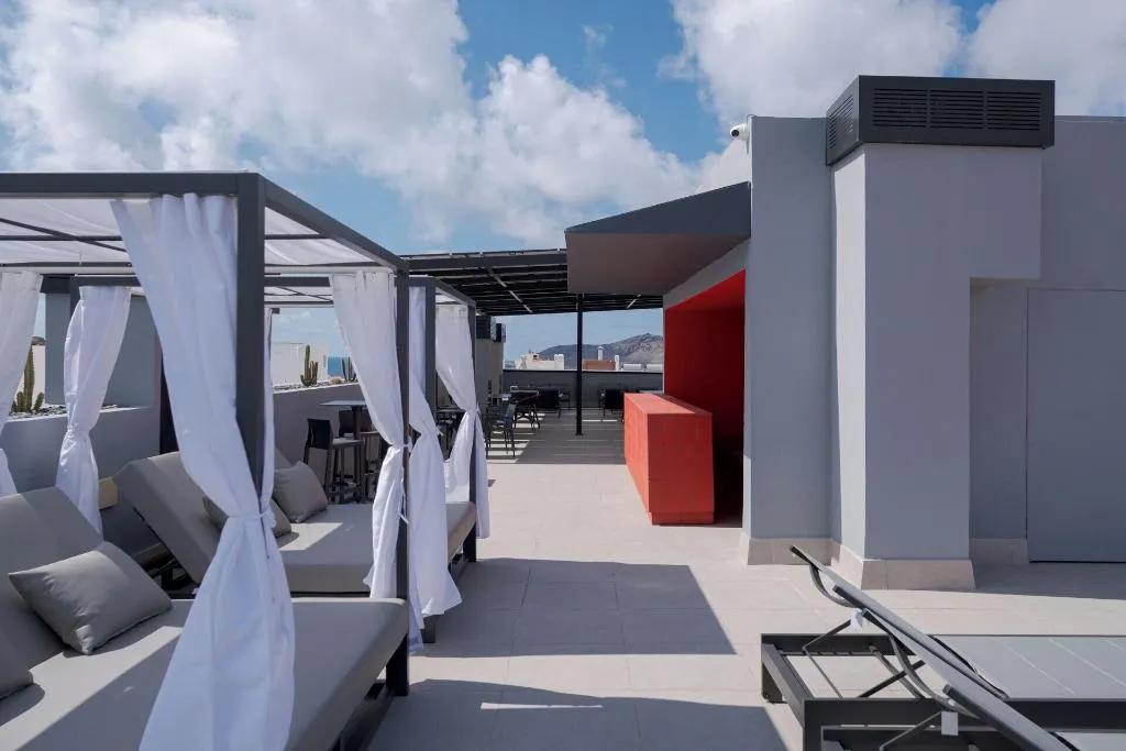 Terrace, Hotel Livvo La Escarlata, Gran Canaria