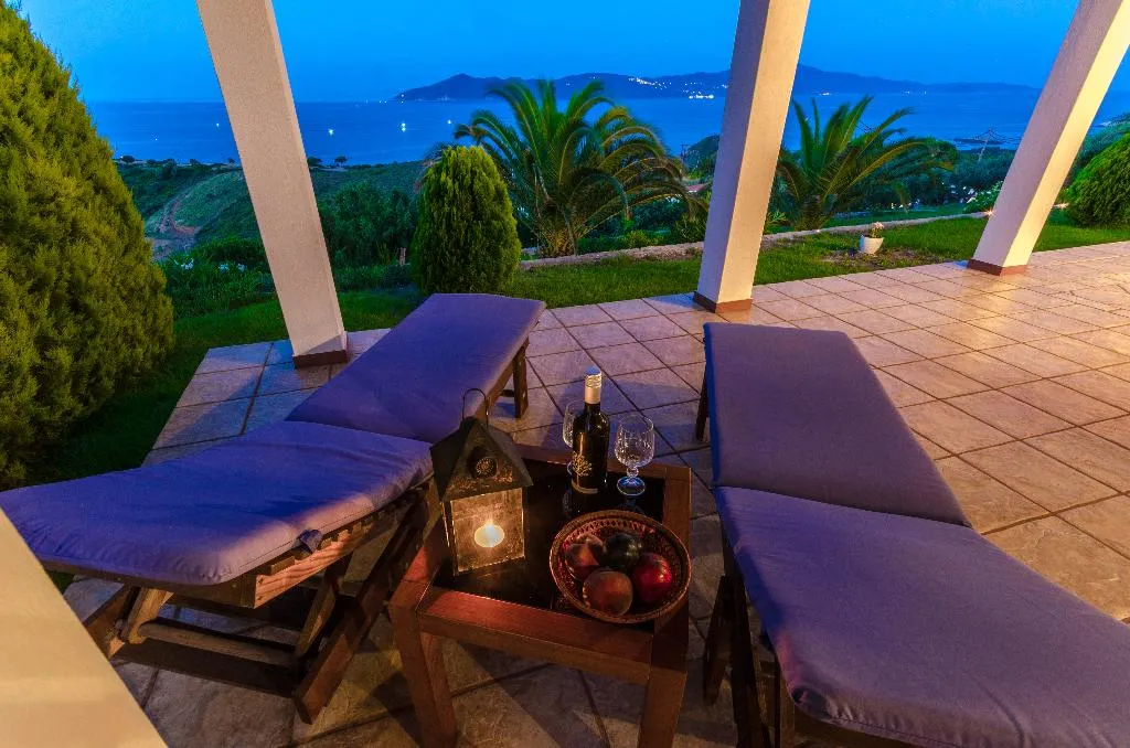 Terrace, Aegean Sea Villa, Skiathos