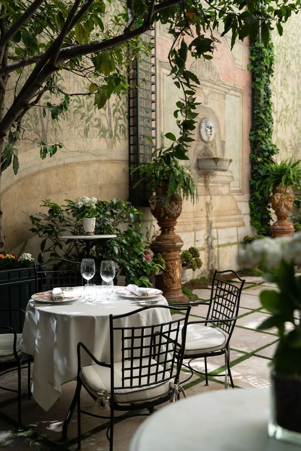 Terrace, Relais & Chateaux Orfila, Madrid
