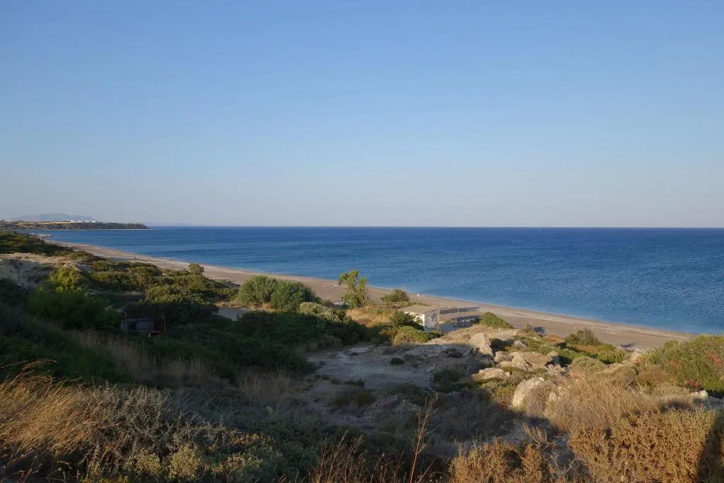 Beach, Panorama Genadi, Rhodes