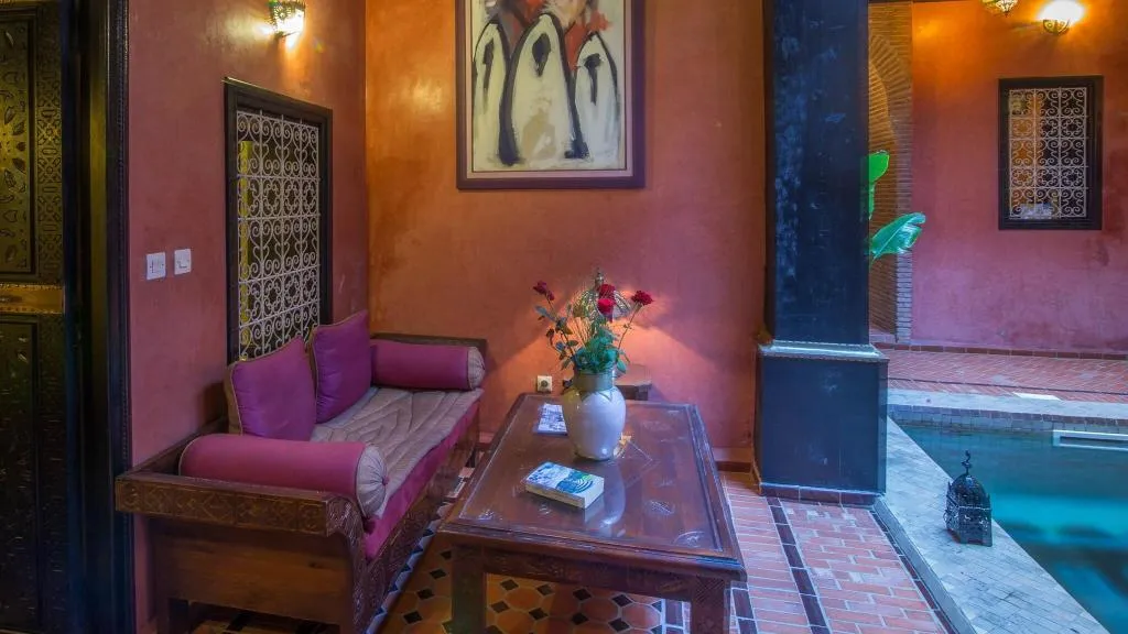 Lobby, Riad Samsli, Marrakech