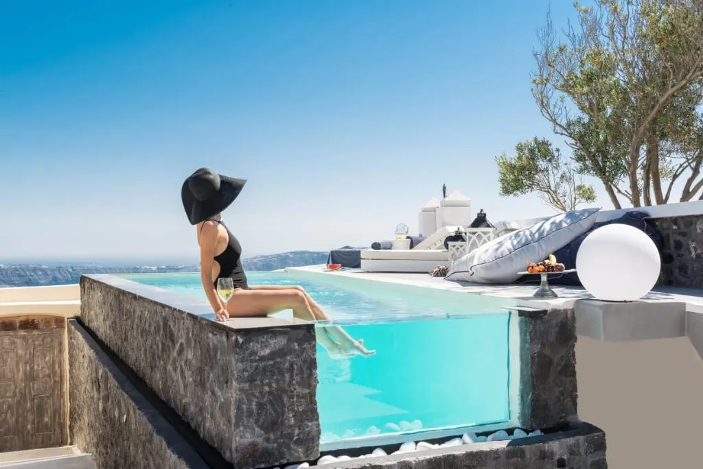 Pool, Mythical Blue Luxury Suites, Santorini