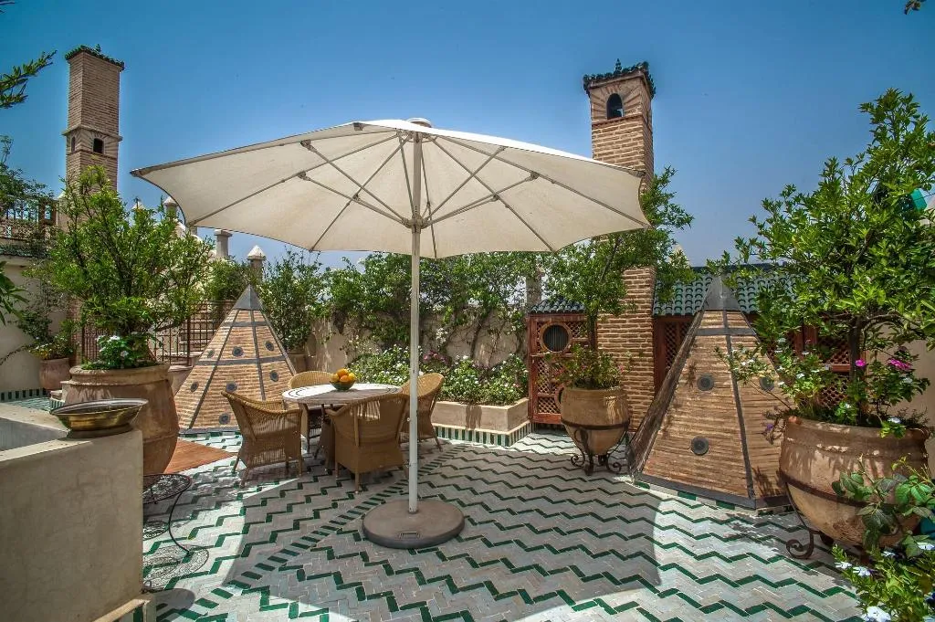 Terrace, Riad Laurence Olivier, Marrakech