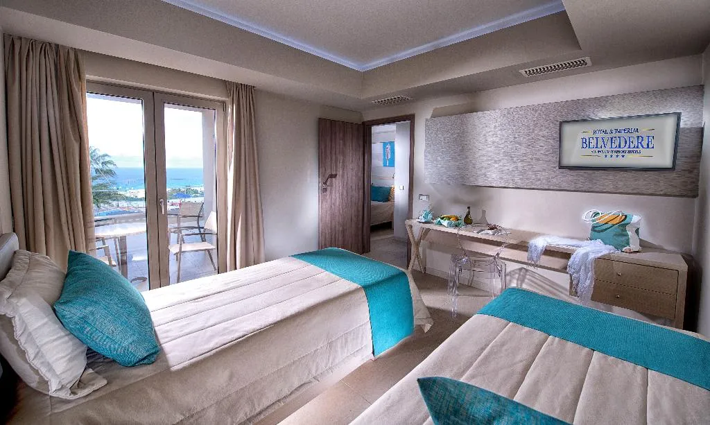 FAMILY ROOM SUPERIOR SEA VIEW Room, Royal & Imperial Belvedere Resort, Crete