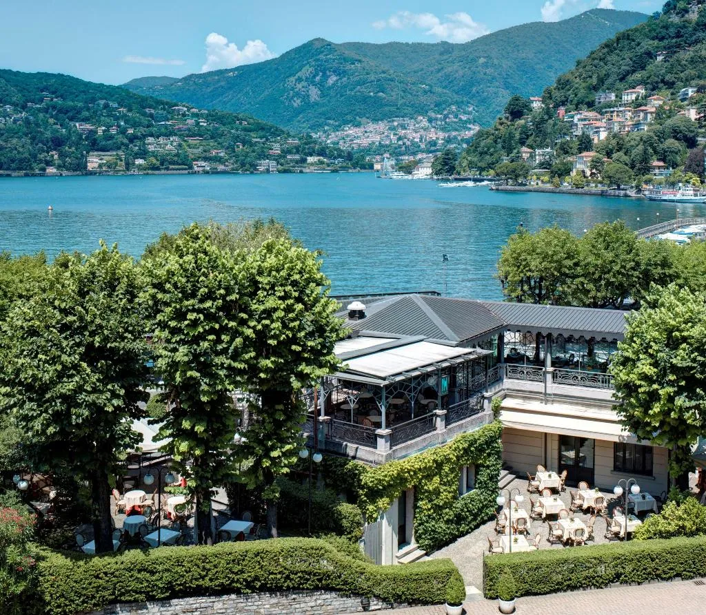 Bar, Palace Hotel Lake Como, Milan