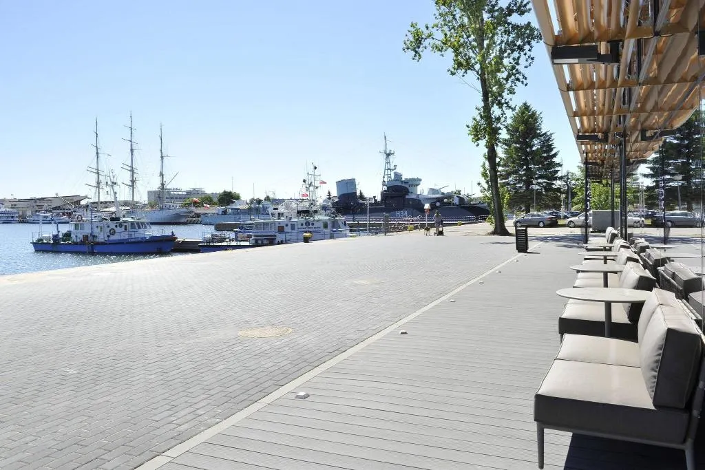 General view, Courtyard Gdynia Waterfront, Gdansk
