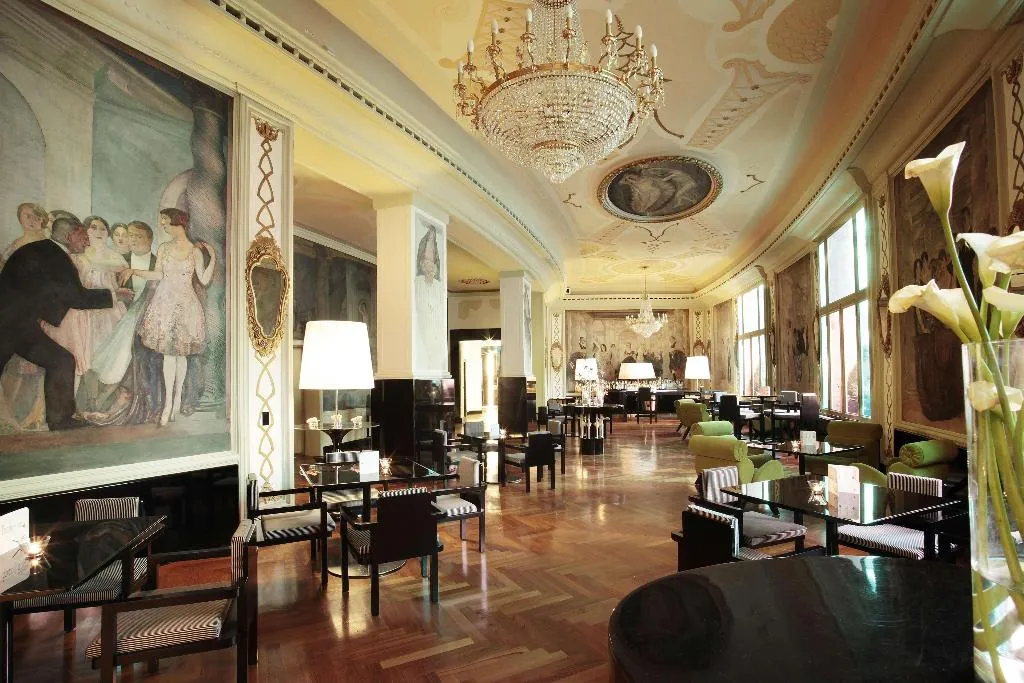 Restaurant, Grand Hotel Palace Rome, Rome