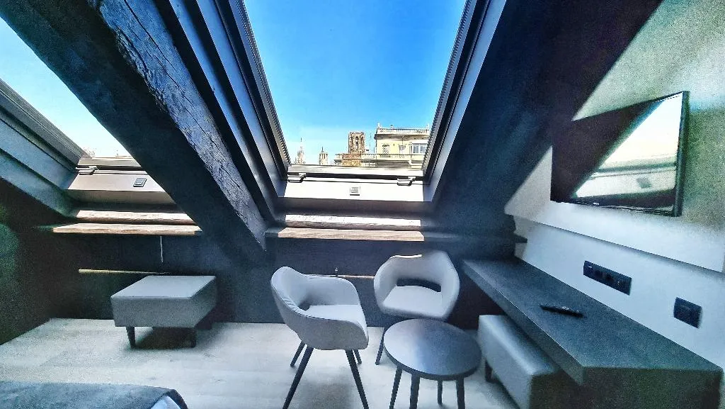 DOUBLE SINGLE USE CAPACITY 1 Room, Hotel Sant Agusti, Barcelona